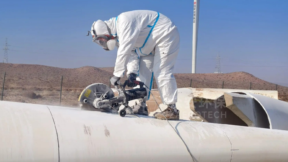 退役風電葉片資源化處置 | 風電葉片撕碎解離成套解決方案 - 眾安環保